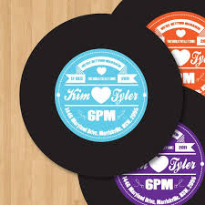 Vinyl Record Label Wedding Invitation Diy Set Printable 15 00 Via Etsy Wedding Invitations Diy Wedding Invitations Diy Vintage Diy Invitations