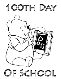 Many objects can be used as coloring objects, ranging from animals, plants, events, cartoon … Free Printable 100 Days Of School Coloring Pages