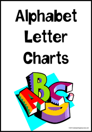 Alphabet Letter Charts Nsw Nz Print