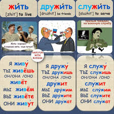 Russian Verbs To Live To Be Friends To Serve Idioma Ruso Aprender Ruso Idiomas