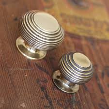 brass beehive cabinet knob