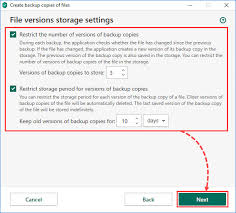 How To Create A Backup Copy Of Files In Kaspersky Security Cloud 20