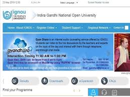 Ignou Launches Three New Online Certificate Programmes Apply At Ignou Ac In