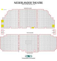 Nederlander Theatre Seating Chart