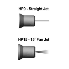 China 20000psi High Pressure Straight Jet Water Jetting