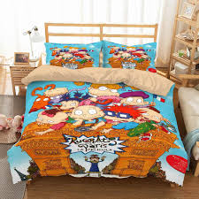 3d Customize Rugrats Bedding Set Duvet Cover Set Bedroom Set Bedlinen Duvet Cover Sets Duvet Bedding Sets Custom Bed
