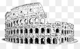 El coliseo es uno de los monumentos más importantes de roma y podría decir del mundo, vale la pena dedicarle una visita guíada para conocer al máximo su historia. Coliseo Dibujo Libro Para Colorear Imagen Png Imagen Transparente Descarga Gratuita
