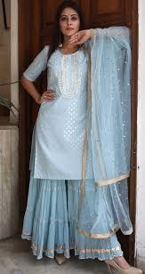 Bhadar offers a wide range of sharara, palazzo kurti, long kurtis for women online. 100 Latest And Modern Sharara Kurti Designs For Women 2021