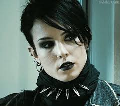 Noomi Rapace as Lisbeth Salander in The Girl with the Dragon Tattoo