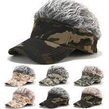 Women Men Baseball Cap Outdoor Fake Hair Sport Golf Sun Hats For Men Casual Hat Caps For Women