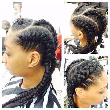Most time one see a we refer you this fusion of cornrow ponytail and updo. 19 More Big Cornrow Styles To Feast Your Eyes On Black Hair Information