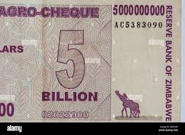 Image result for zimbabwe billion dollar note