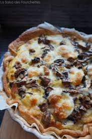 Quiche Feuilletee Poireaux Champignons Et Thon Au Curry La Salsa Des Fourchettes Quiche Nutrition Curry