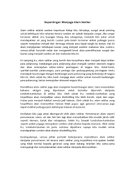 Kepentingan kepada manusia dan tumbuhan. Cara Menyayangi Alam Sekitar