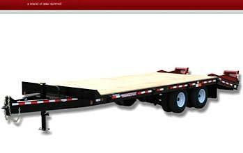 Towmaster T-24LP Flatbed Trailer