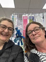 Wow what a day. 11 shop hops in one day. Thank you Stacy for driving me  around. Went into a lot of nice shops. Was in 2 states. Met Ron in 3