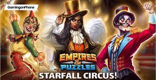 Everything from the latest hero ratings, hero gradings and hero reviews can be found here. Empires Puzzles Zynga Unveiled Starfall Circus Event In The Game
