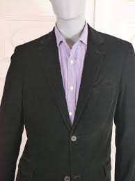 European Vintage Hugo Boss Black Corduroy Blazer Men S Black Sports Coat Black Corduroy Jacket Cotton Wool Black Corduroy Jacket Black Sport Coat Boss Black