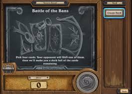 Here you can make custom hearthstone cards. Hearthstone Tavern Brawl Battle Of The Bans Guide Which Four Cards Are Best
