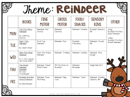 Tot School Reindeer Mrs Plemons Kindergarten Lesson Plans For Toddlers Preschool Lesson Plans Tot School Themes