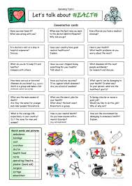 Let S Talk About Health English Esl Worksheets For Distance Learning And Physical Classrooms