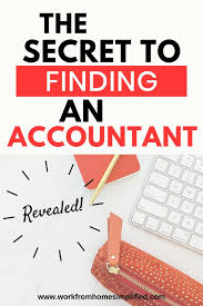 How To Find An Accountant When You Work At Home With Free Workbook Work From Home Simplified In 2020 Accounting Work From Home Tips Networking Basics