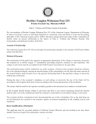 Peebles-Vaughn-Wideman Post 253