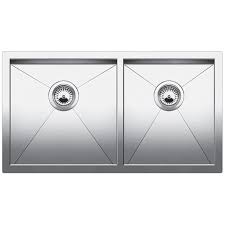Blanco Evier Double Quatrus 401244 Rona In 2020 Sink Double Sink Double Undermount Sink