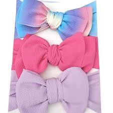 Buy 3pcs Set Cute Bows Baby Headband Summer Floral Baby Girl Headbands Elastic Bowknot Headbands Turban Set Hair Accessories At Affordable Prices Free Shipping Real Reviews With Photos Joom