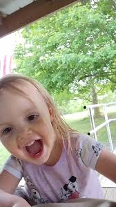 She loves watching tik toks with mommy, she was so excited to be the star  of one!