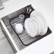 3.8 out of 5 stars 77. Sinkin Multi Use Dish Rack Shop Kitchen Dish Racks Mats Umbra Europe