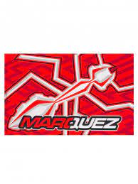 View marc marquez in portrait minimalist line art. Flag Marc Marquez Ant Marquez