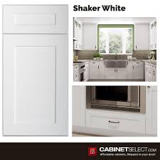 buy shaker white kitchen rta cabinets