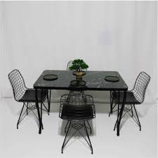 Holly gold yemek masası siyah mermer desenli. Cosar Group Masa Sandalye Takimi Mermer Desen 120x70 Cm Masa Fiyati