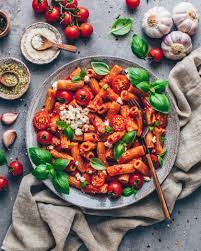 Creamy Tomato Pasta Al Pomodoro Vegan Pasta Napoli Tomato Pasta Recipe Delicious Tomato Sauce Sweet Potato Gnocchi