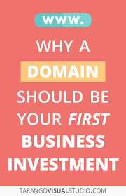 Why A Domain Name Should Be Your First Business Investment In 2020 Business Investment Investing Business Blog
