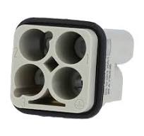 Harting connectors 3-pole | Ex stock without PU