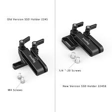 The materials and durability of the mount seem solid, but it can only be. Cameras Photography Smallrig Mount For Samsung T5 Ssd For Bmpcc 4k 6k Cage 2203 2245b New Version Kisetsu System Co Jp
