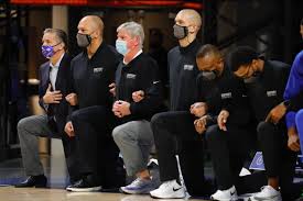 Denasia lawrence sings the national anthem before an nba preseason basketball game between the miami heat and the philadelphia 76ers, friday, oct. Ky Sheriff Fiscal Court Angry Over Uk Basketball Kneeling Lexington Herald Leader