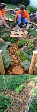 When Our Beautiful Oak Tree Dies I Want To Keep It Garden Paths Backyard Backyard Landscaping