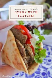 All our dishes our made with the freshest ingredients and an extra dose of love. Homemade Greek Style Gyros With Tzatziki Sauce Christina S Cucina