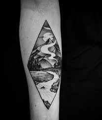 50 Best Mountain Range Tattoo Designs And Ideas For Men Mountaintattoo Mountaintattoos Mentattoo Menta Forearm Tattoos Nature Tattoo Sleeve Nature Tattoos