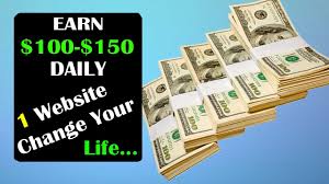 So, you wanna make a $100 dollars or more online as soon as today, huh? Earn Online 100 150 Per Day 2 Payment Proof 1 Website Change Your Life 1 Youtube