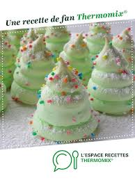 Sapins De Noel Meringues Recette Dessert Noel Repas Noel Recette Gateau Noel