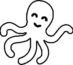 Check out some books about octopi from your local library and read them aloud as your children color. Coloring Page Of Octopus Coloring Home