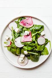 Spinach And Radish Salad With Feta Recipe The Mom 100 Recipe Feta Salad Recipe Radish Salad Recipes