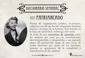 Un patriarcado es un sistema de organización social en el cual la autoridad, tanto política como familiar, suele ser ejercida por un varón jefe de cada familia, que funge como proveedor y protector. A Twitter Definicion De Patriarcado Y Violencia Domestica