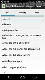 English idioms & phrases mod apk: English Idioms Free Android Aplicacion Gratis Descargar Apk