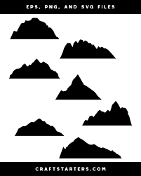 Free Free 152 Simple Mountain Range Svg SVG PNG EPS DXF File