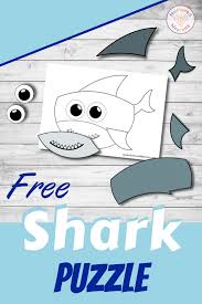 Working with a pencil and paper is one of the most satisfying ways to solve puzzles. Cute Shark Puzzle Printable Preschool Game Nurtured Neurons